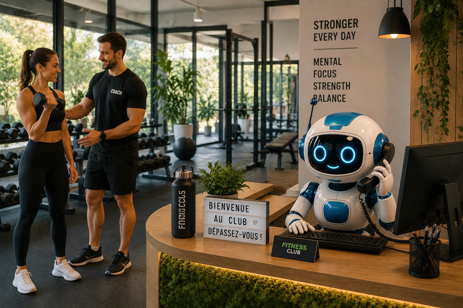 Automatisation salles de sport